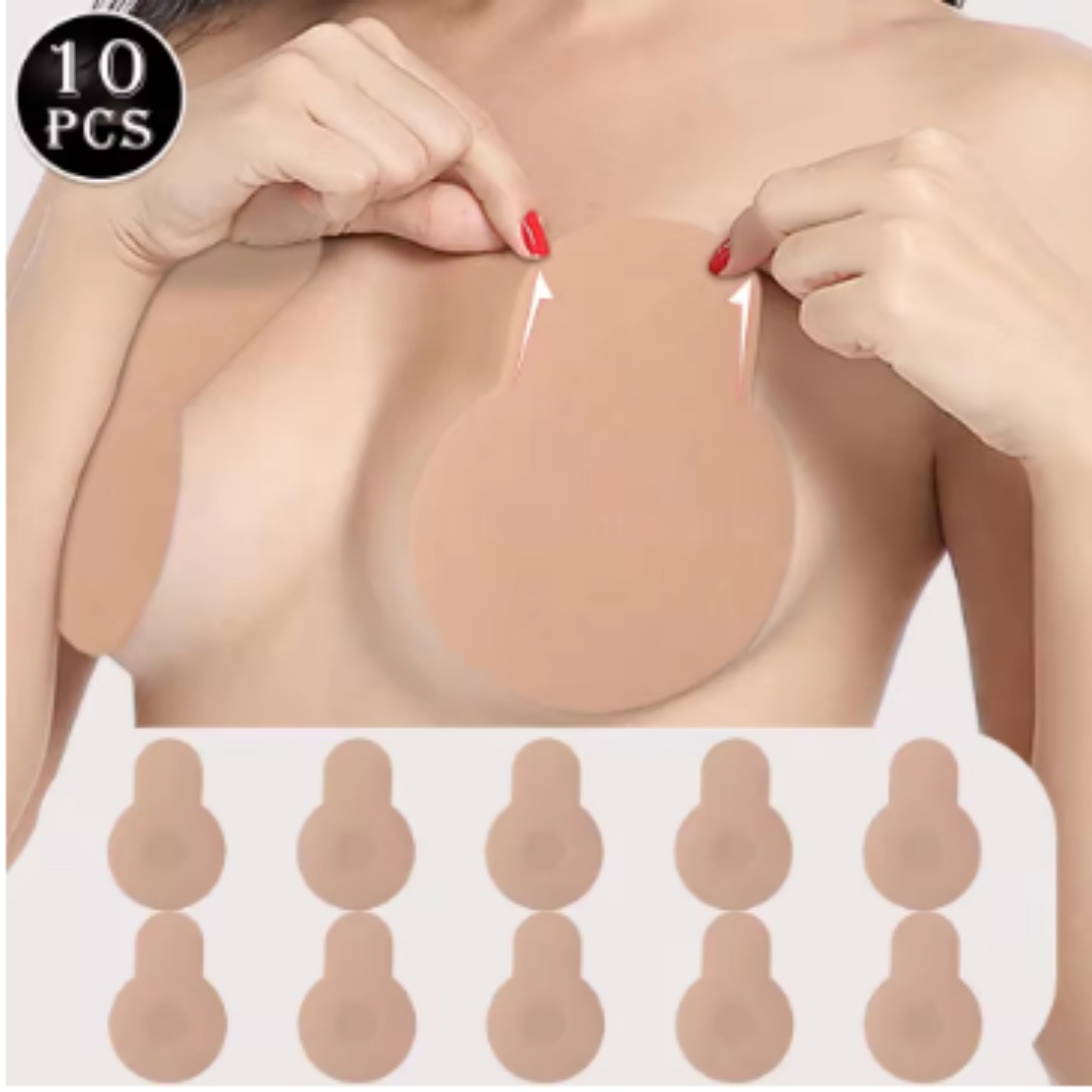 Push Up Bra Padded - Push-up-BHs für Damen, selbstklebend, aus Silikon,